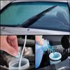 120Pcs Car Windshield Washer Fluid Tablets Auto Wiper Fluid Concentrate Glass Solid Cleaning Concentrated Tablets Detergent