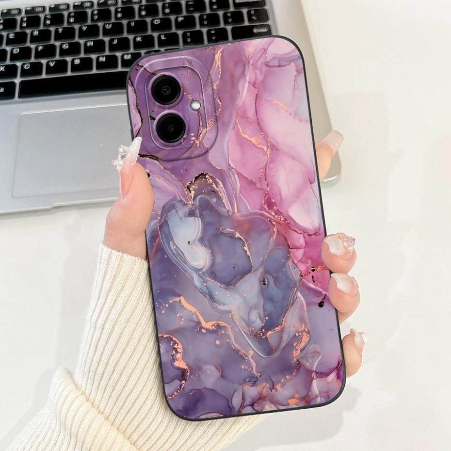 Fashion Painting Phone Case For Samsung Galaxy A06 Soft Silicone Shockproof Cover For Samsung A06 5G 4G Cases Bumpers