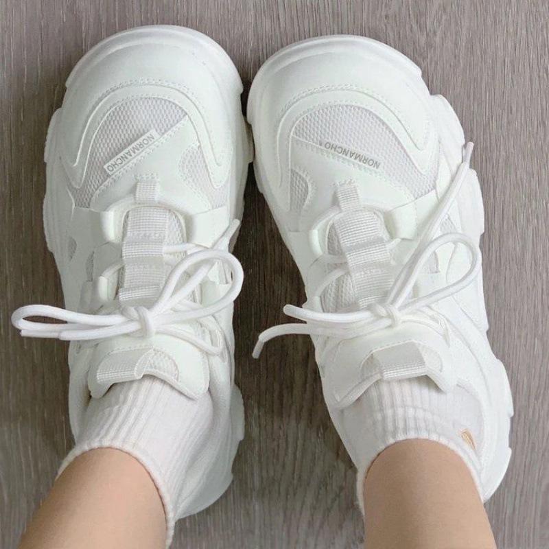 Сетчатая поверхность дышащая обувь женская летняя новая студенческая универсальная — фото 4