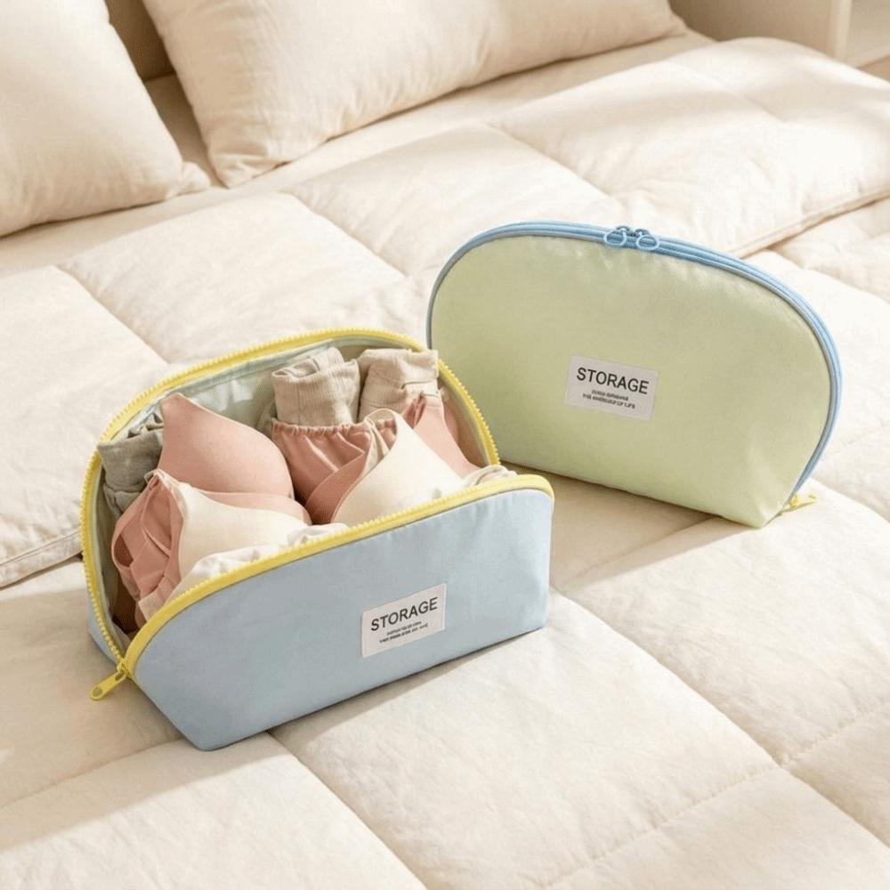 Large Capacity Underwear Storage Bag Cartoon Lingerie Pouch Intimate Clothes Bag  for Home