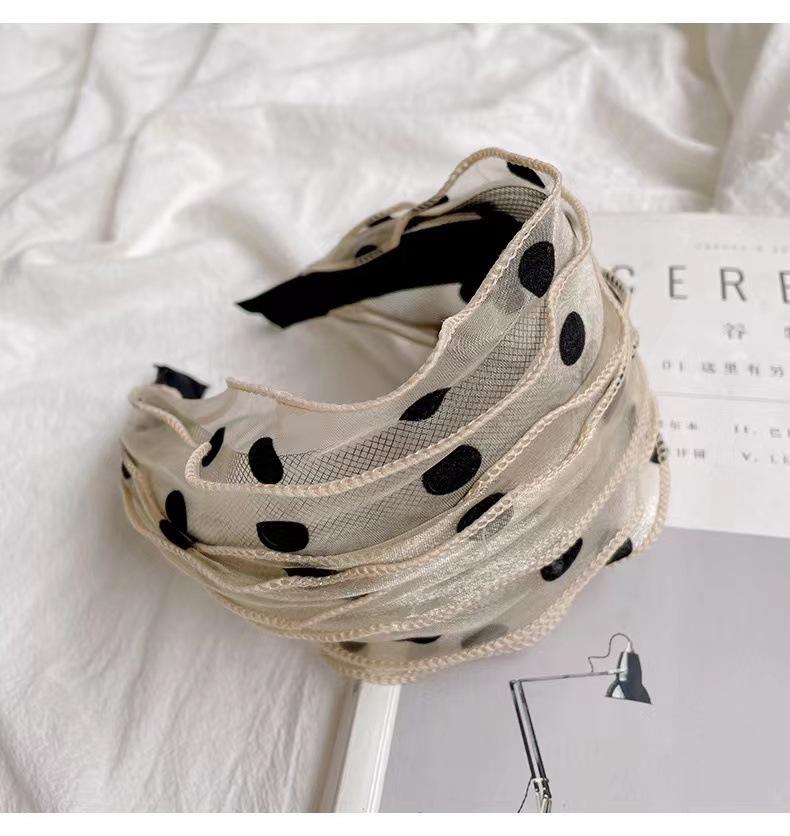 

Повязка на голову с широким краем для белых и пушистых волос - Дышащий артефакт для укладки волос для женщин