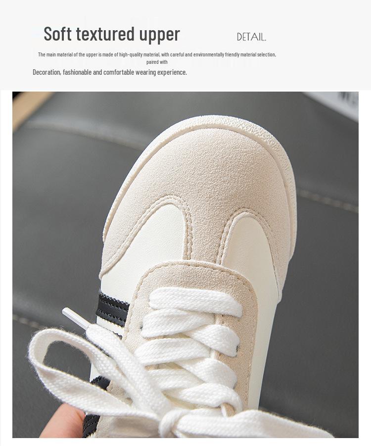 Mädchen 2025 Frühling Casual Sneaker - Weiche Sohle Koreanischer Stil Sportschuhe für die Kleinen.