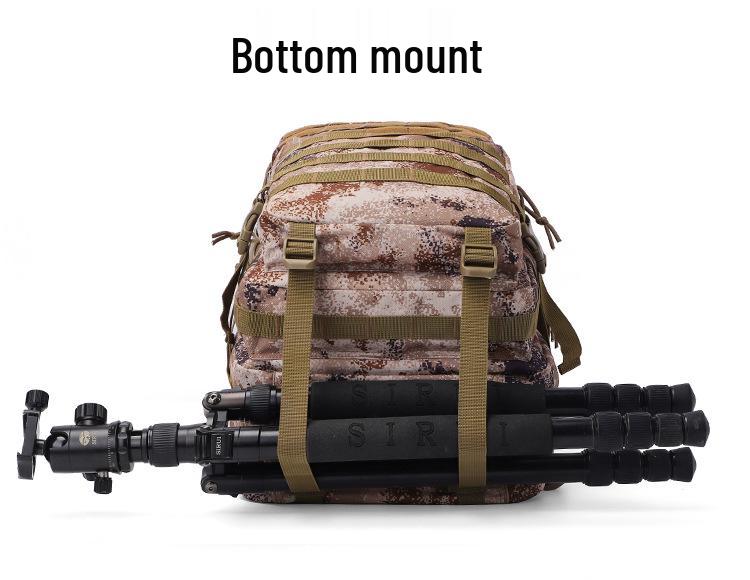 45L Camouflage Tactical Assault Backpack: Multifunctional Outdoor Camping & Hiking Rucksack