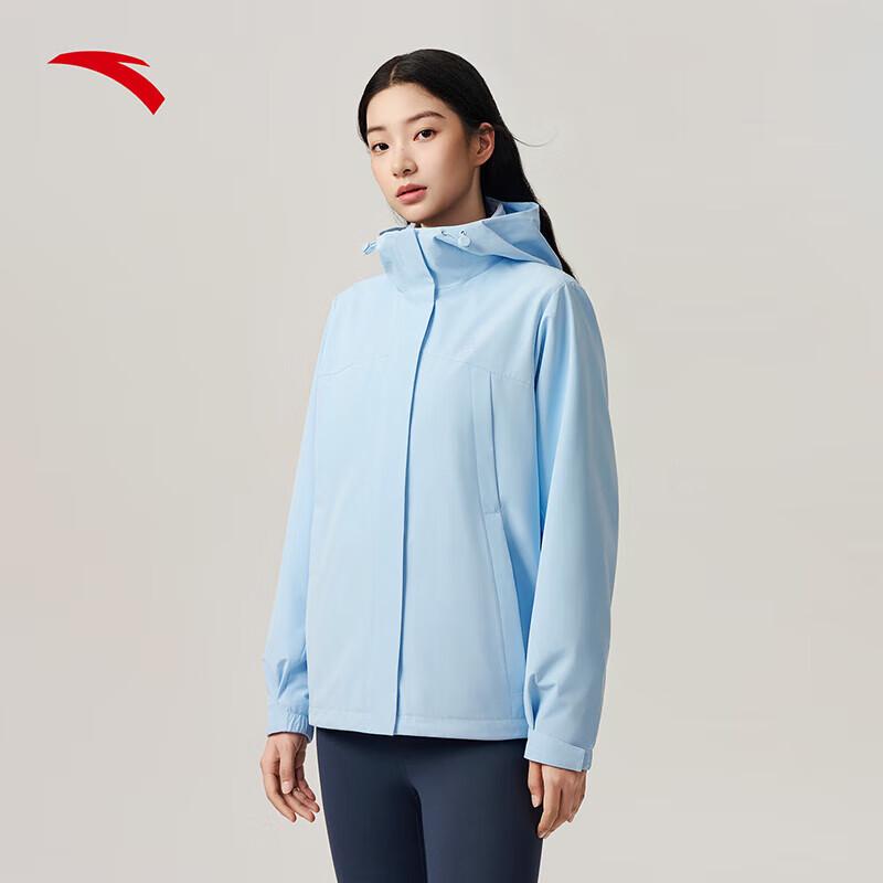 Anta Женская зимняя водонепроницаемая и ветрозащитная куртка 3-в-1 M