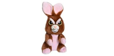 RANGS Feisty Pets Peluche Coniglio Sorridente con Espressioni Facciali Cambiabili
