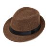 Chapeau Haut de Forme d'Extérieur pour Hommes, Pare-Soleil et Protection Solaire, Tendance Mode d'Été pour Femmes, Chapeaux de Paille Polyvalents, Chapeaux Jazz