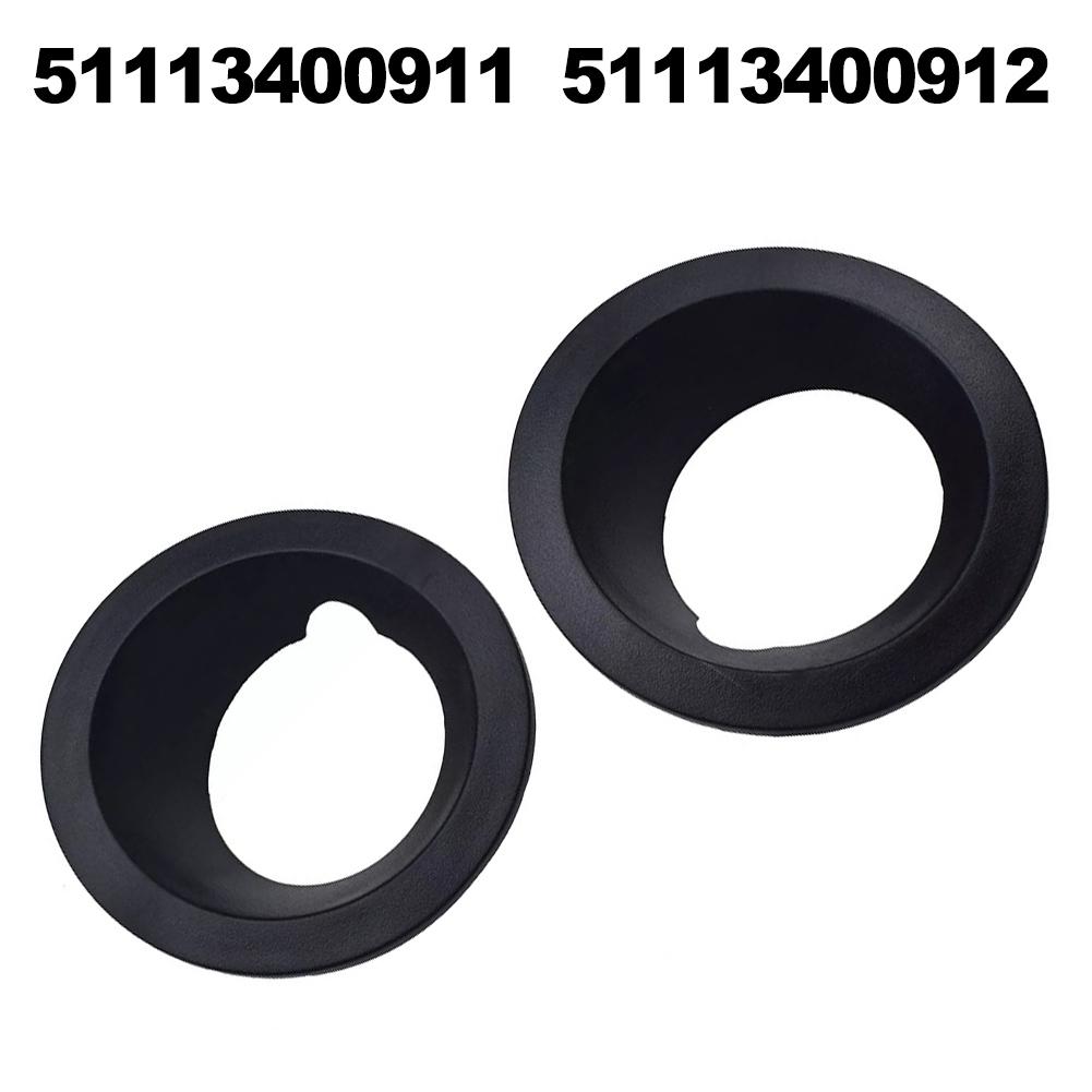 1 pezzo Copertura Trim Cornice Faro Antinebbia Paraurti Anteriore Auto Per BMW X3 04-06 51113400911 51113400912 Copertura Protettiva Cornice Faro Antinebbia Auto