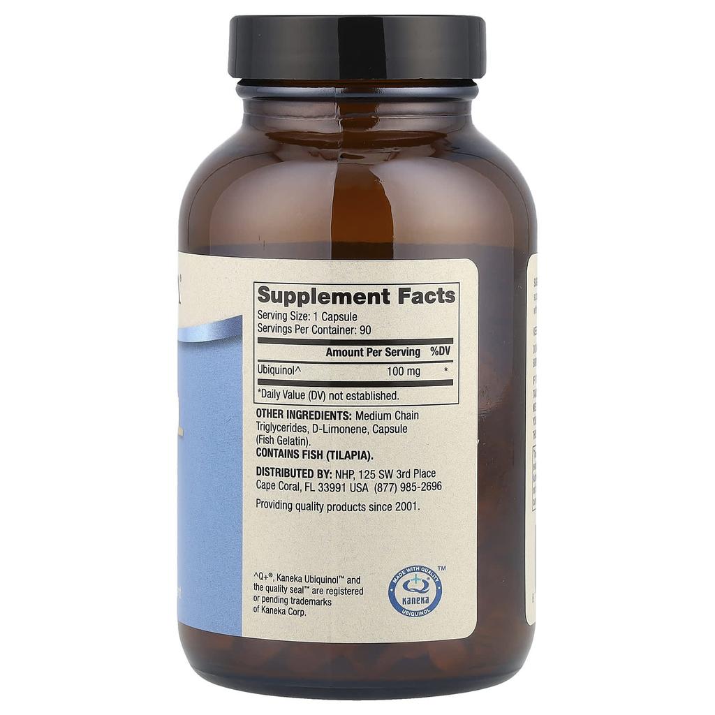 Dr. Mercola Ubiquinol, 100Mg, 90 Capsules