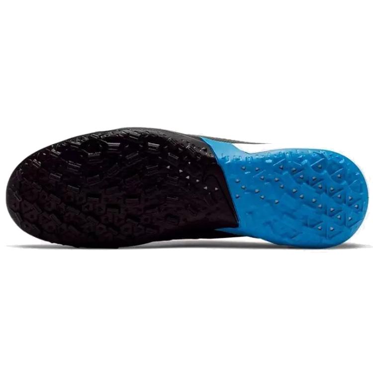New Nike Legend 8 Pro TF Turf Black/Blue AT6136-004