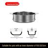 ZISIZ 304 Stainless Steel Steamer Rack