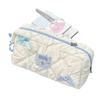 Stylish Korean Stationery Bag with Unique Baby Voice Design, Ideal for Middle School Students - Large Capacity