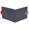 Pull Wallet Light Gray Slim Fashion Leather Pull Out Wallet Dollar Clip Card Package