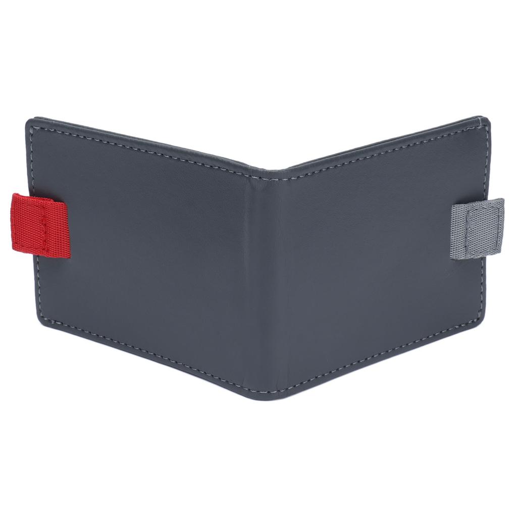 Pull Wallet Light Gray Slim Fashion Leather Pull Out Wallet Dollar Clip Card Package