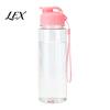 Matte Texture Water Bottle Sports Bottle, with Flip Lid And Lanyard, Portable Leak-proof PET Cup, Lightweight Fitness Jug, for Gym School Office