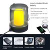 Outdoor Camping LED Flashlight Touch 3 Colors USB Rechargeable Portable LED Tent Lanterna Outdoor Portable Emergency Light Bulb