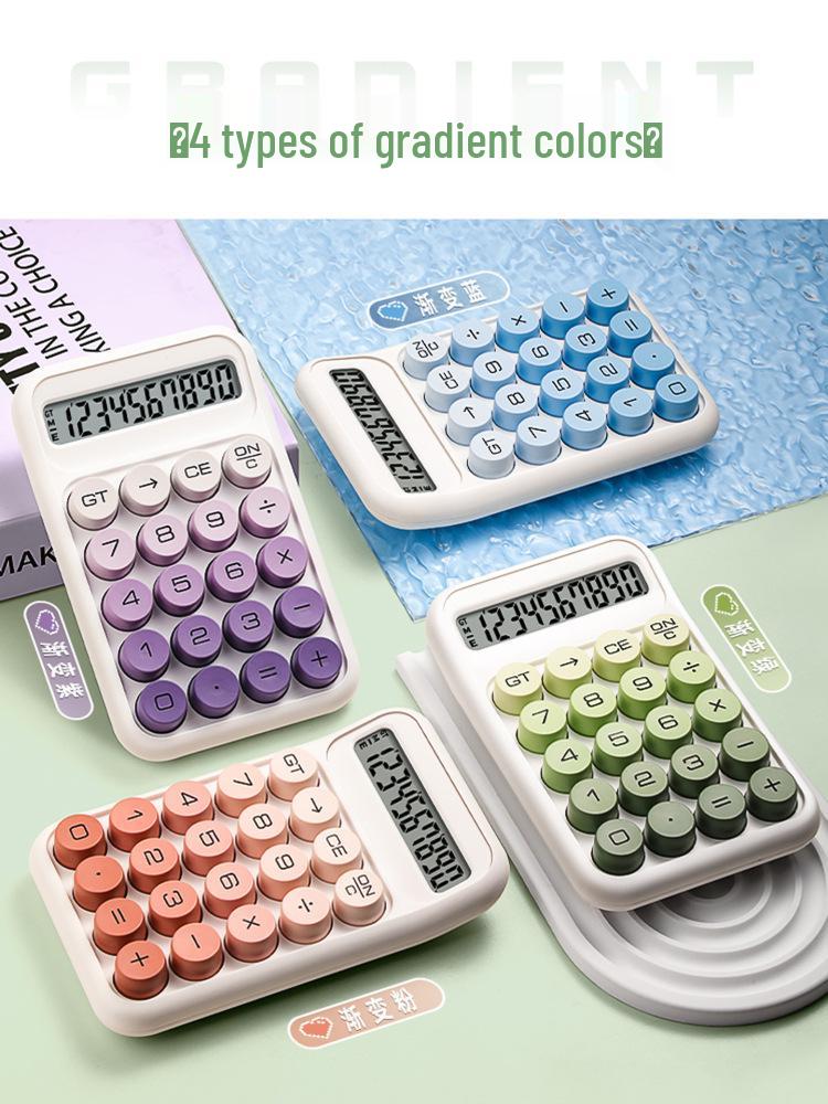 Gradient Multifunctional Calculator - Ideal for Office, Exams & Flexible Use