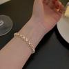 Elegancki Biały Naszyjnik Choker z Imitacji Pereł i Kryształowy Łańcuszek dla Kobiet Koreańska Biżuteria Ślubna Kołnierzyk Prezenty