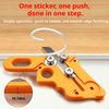 Edge Banding Trimmer Portable Woodworking Tool PVC Veneer Edge Cutter for Woodworking, Straight & Arc Trimming