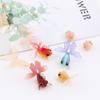 Luxury Resin Cute Goldfish Charms Pendant For Earring Necklace Diy Keychain