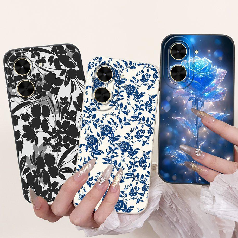 New Case For Xiaomi Poco C71 Cover Redmi A5 4G Phone Cases Fashion Flower Cartoon Soft TPU Fundas For Xiaomi Redmi A5 NFC Bumper