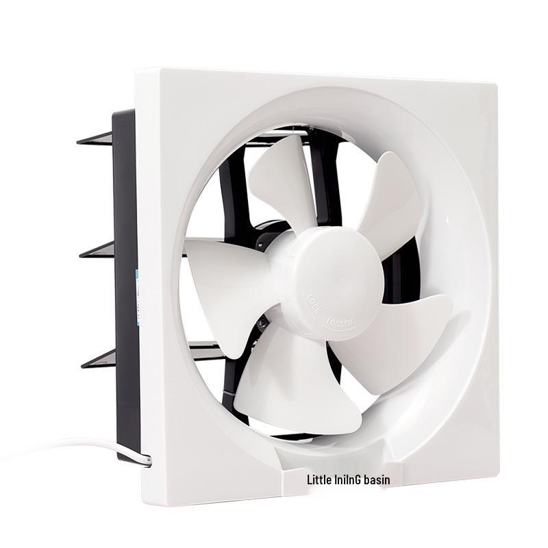 Jinling Louvered Exhaust Fan - 10-inch Kitchen, 8-inch Square, 6-inch Bathroom, 12-inch Options with Free Shipping