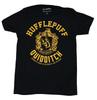 Harry Potter Adult New T-shirt Hufflepuff Quidditch Logo Crest