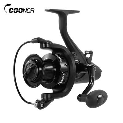 Carrete de pesca giratorio Full Metal 5000/6000/8000 11 + 1BB Nylon Metal de alta velocidad ligero para