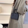 New Retro Texture Casual Simple Fashion Shoulder Crossbody Portable Small Square Bag Commuter Women's Bag