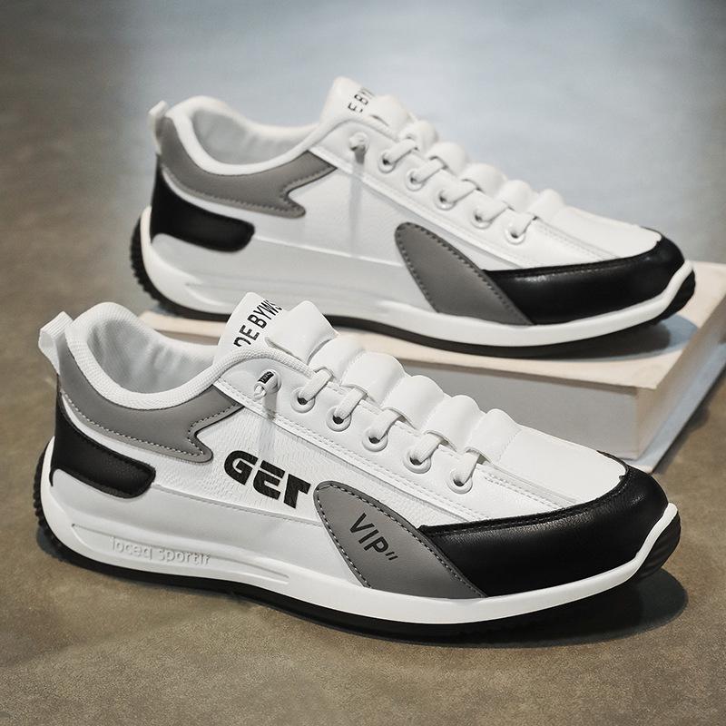 2025 Men's Versatile Slip-On Sneakers: Fashionable, Lightweight, Casual Running Shoes for Spring & Autumn