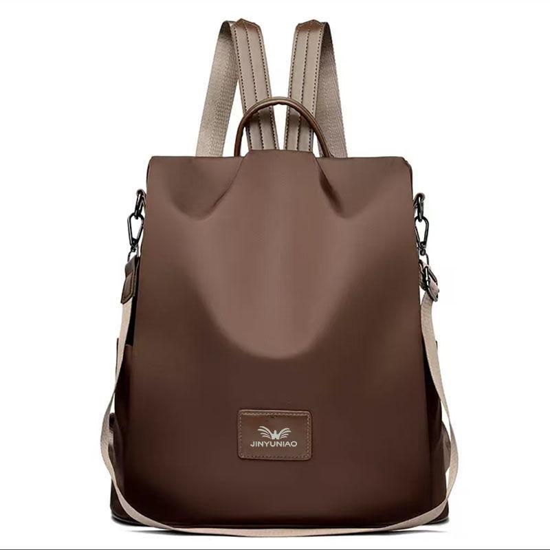 Oxford Cloth Women's Backpack 2025 New Fashion Versatile Large Capacity Backpack Commuter Bag Anti-theft Schoolbag