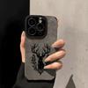 Deer In The Jungle Style Faux Leather Phone Case For IPhone 17 16 15 14 13 12 11 Pro Max Plus X XR XS Max 17 Air Bumper Cover