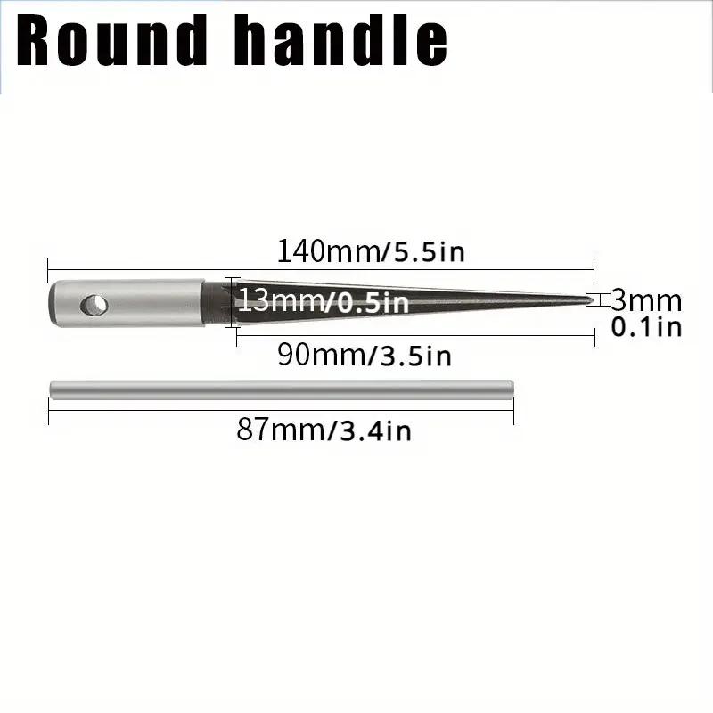Round Shank 5-16mm Cone Reamer 3-13mm Woodworking Board Chamfer Opening and Expanding Hole Woodworking Tools