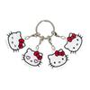 Sanrio Hello Kitty 4-Piece Acrylic Key Chain ( Face ) NEW Sanrio Characters