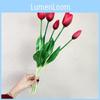 Artificial Tulipa Gesnerianacenterpiece With Realistic Silicone Material For Event Decor