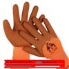 Breathable Latex Foam Nylon Work Gloves