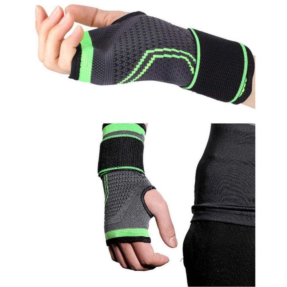 Adjustable Strap Wrist Protector Elastic Compression Wrist Support Wrist Brace  Fitness Training