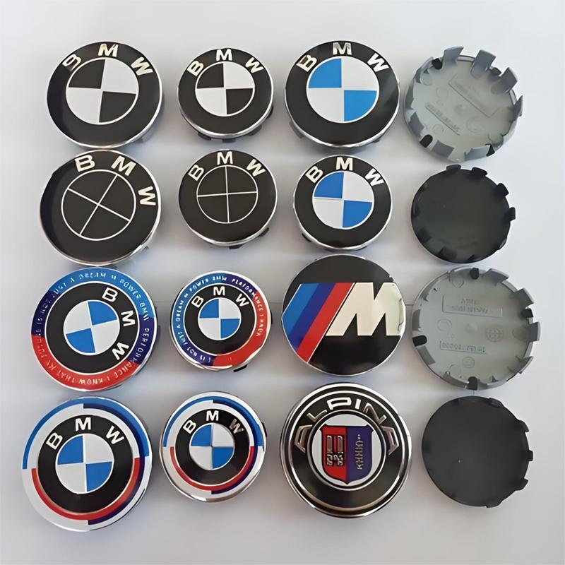 4Pcs 56mm 68mm Car Cover Wheel Hub Center Caps Badge For BMW E90 E91 E92 E93 F30 F10 F11 F04 E84 E83 F25 E70 F16 M3 M5 M6 Emblem