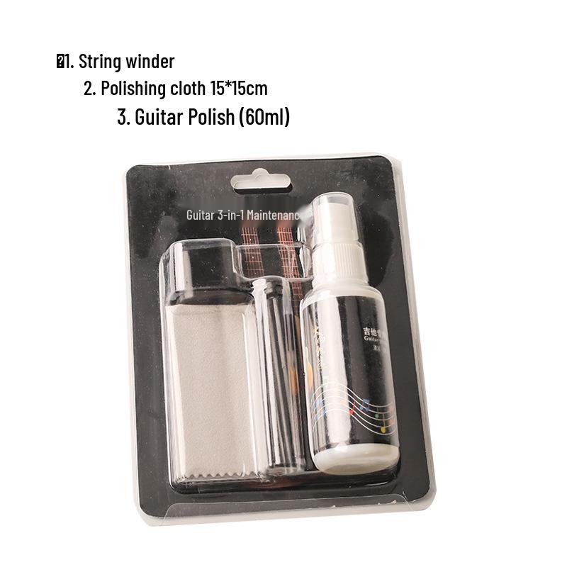 Musical Instrument Polish for Guitar & Violin - Wood Surface Cleaner & Care