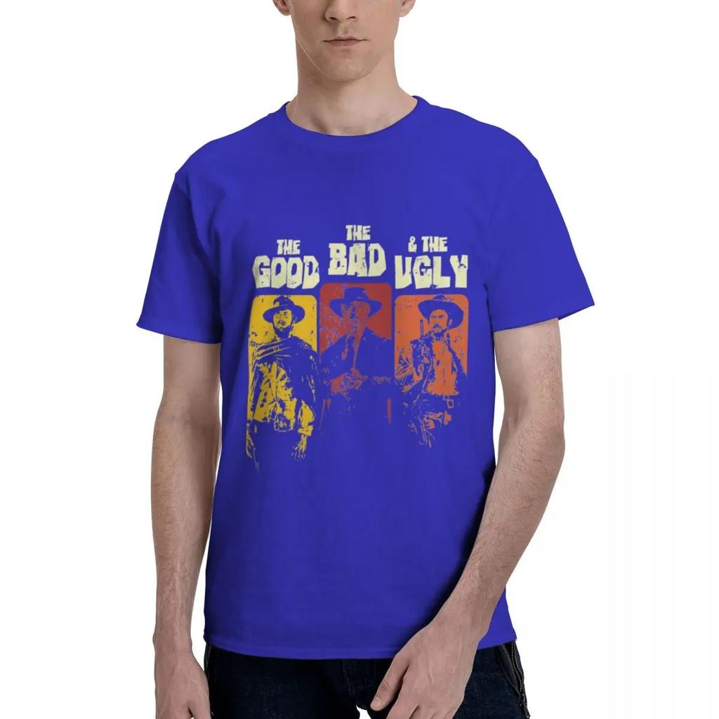 The Good The Bad And The Ugly T Shirts Casual Tee Shirt Short Sleeve Crew Neck T-Shirt Novelty Funny Summer Clothing