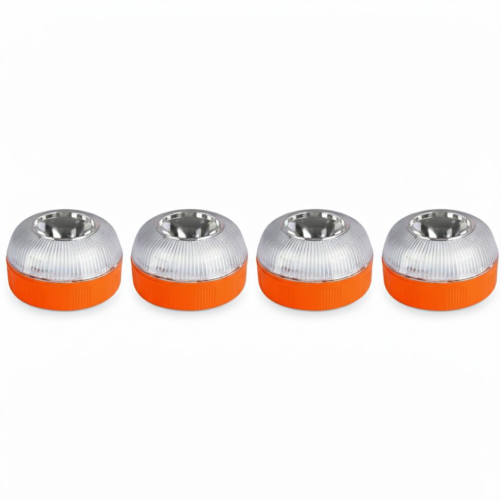 1/2/3/4/5/10/12PCS USB Rechargeable V16 Magnetic Rechargeable Magnetic Induction Strobe Lights LED Car Emergency Beacon Light