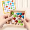 Holz Fingerroller Spielzeug für Kinder: Konzentration, Logik und Feinmotorik fördern