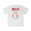 HB503-Chef Pizza Back Print Women T-Shirts Loose Streetwear Graphic Tops Cute Food T Shirt Unisex Vintage Grunge Tees Clothes
