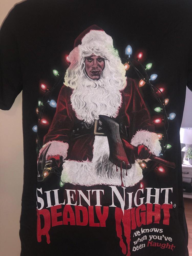 Silent Night Deadly Night - Light T-Shirt Unisex T-Shirt XXL