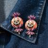 Zinc Zinc Alloy Candy Shaped Enamel Pin Cartoon Party Brooch Pin Gifts  Halloween Party