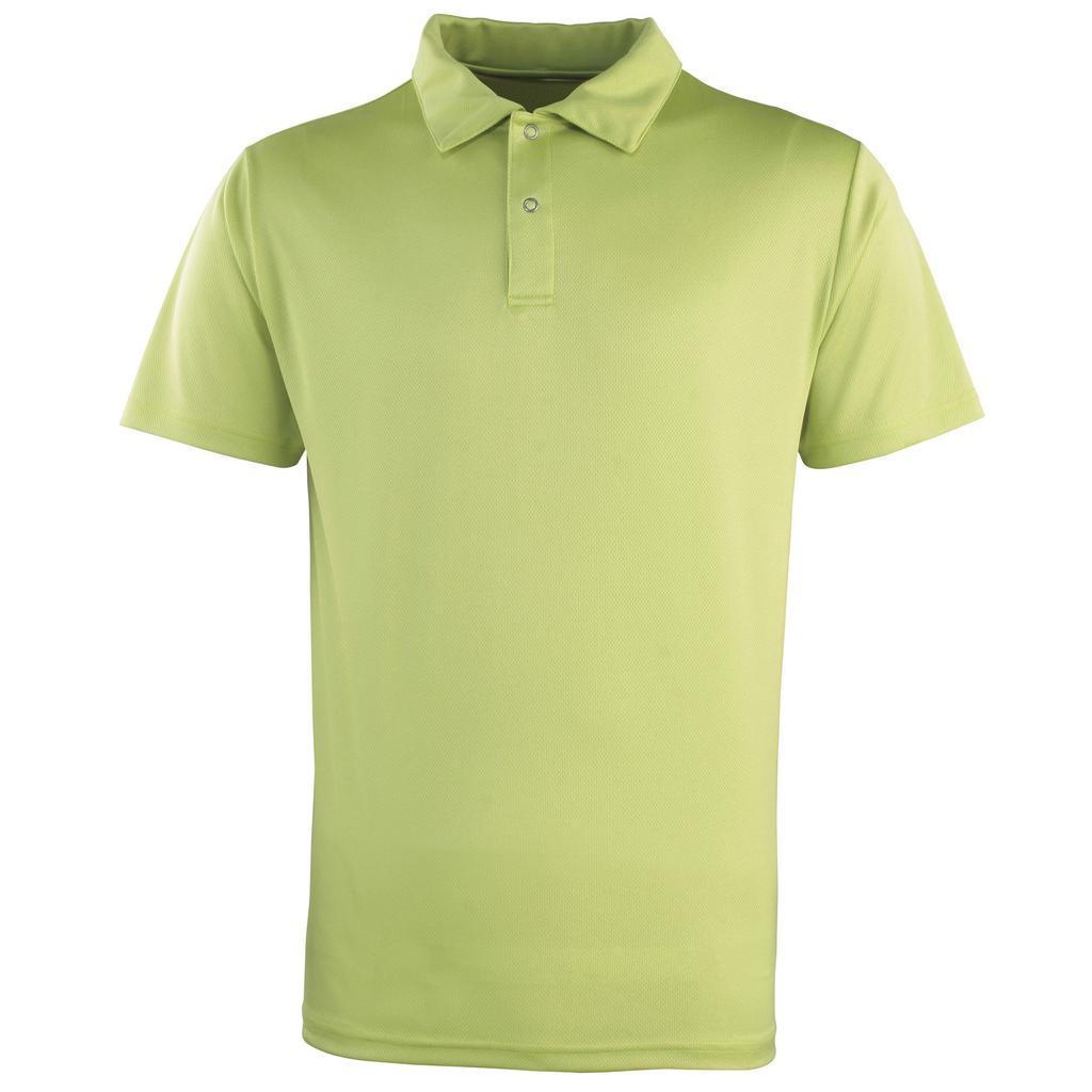 Premier Unisex Coolchecker-Poloshirt mit Nieten