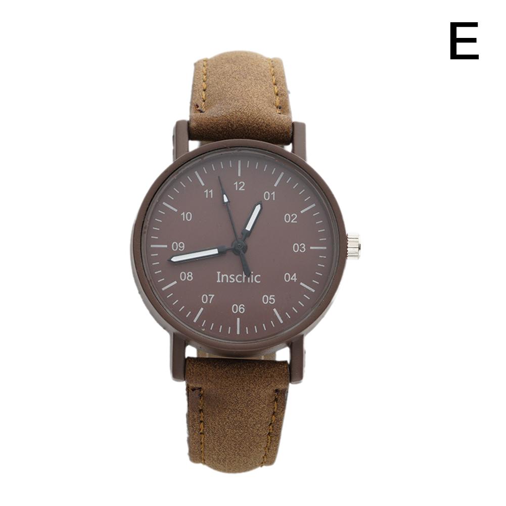 Women Watches PU Leather Strap Women Quartz Wristwatches Waterproof Round Dial Retro Watch Ladies Girls Quartz Wristwatch