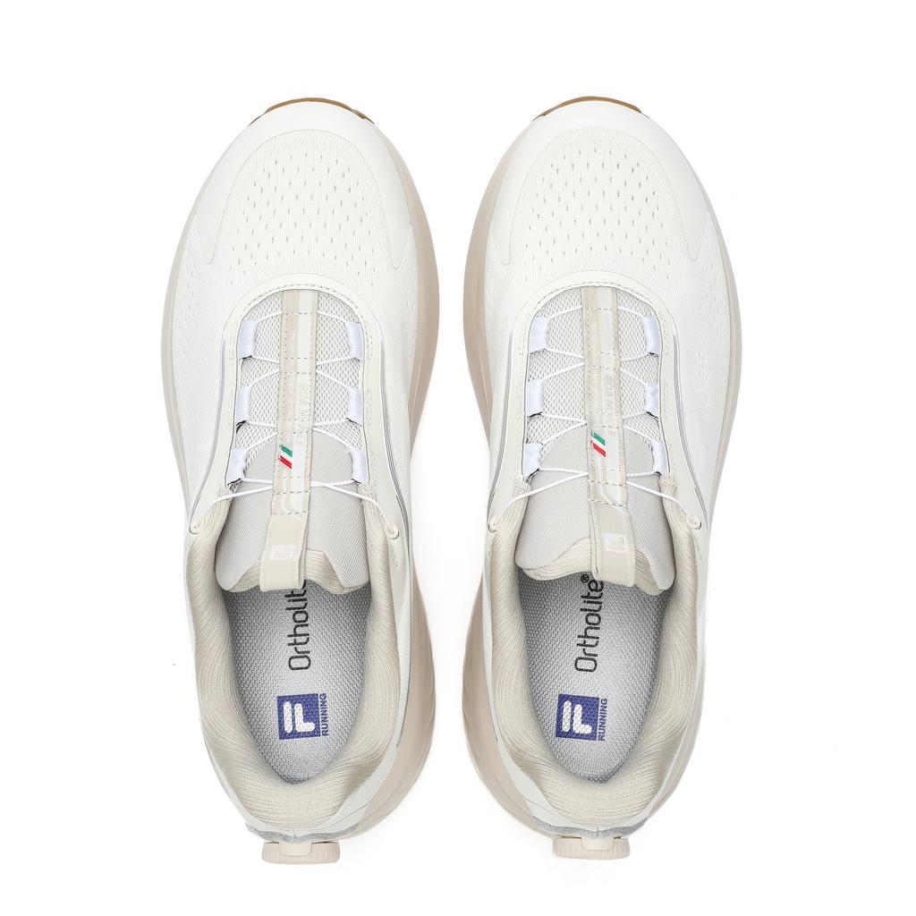 New FILA NUVOLE 2 Cushioning, Breathable, Lightweight Low top Running Shoes Men's White A12M421105FWW