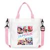 KPop Demon Hunters Theme Women Canvas Shoulder Bag Boys Girls Tote Handbag Anime Fashion Crossbody New Kids Xmas Gifts Kid Friendly Entertaining Fun