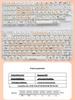 Usagi Cute Personality Theme Five-Sided Dye-Sublimation Mechanical Keyboard Keycaps