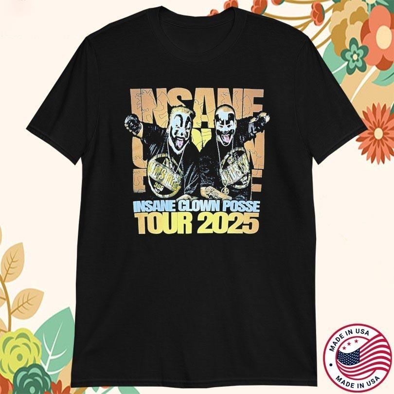 Insane Clown Posse Music Tour Heavy Cotton Black S-5XL Shirt CM368 S